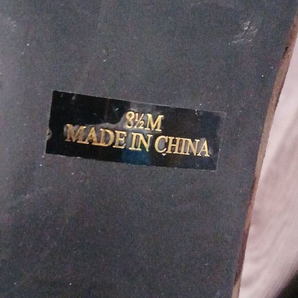 Penny Loves Kenny olive green leopard print spike 5.5" heels Sz 8.5 EUC - Picture 9 of 9